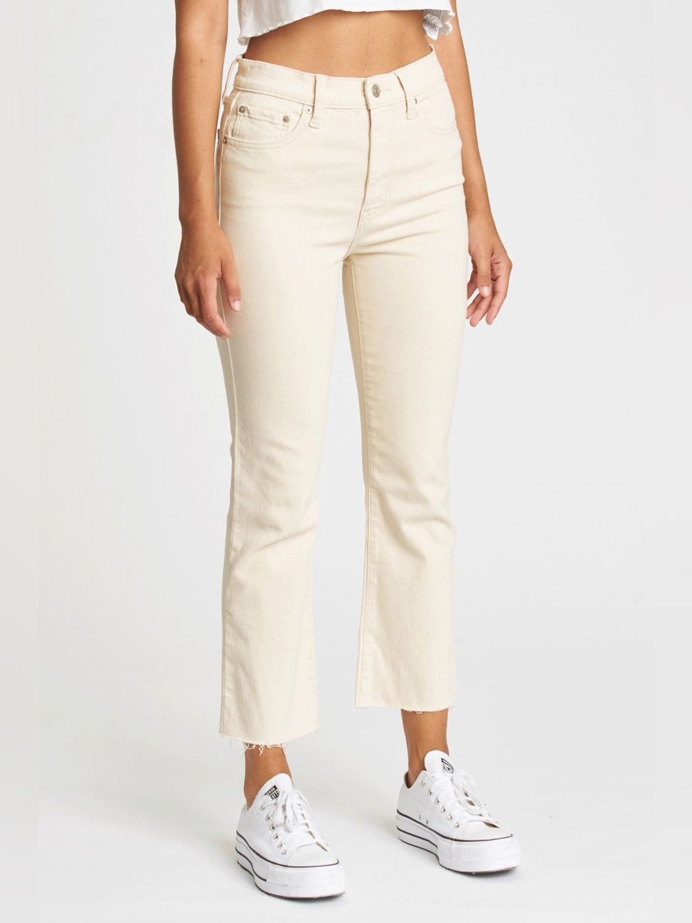 DAZE • Shy Girl Baby Flare High Rise Jeans